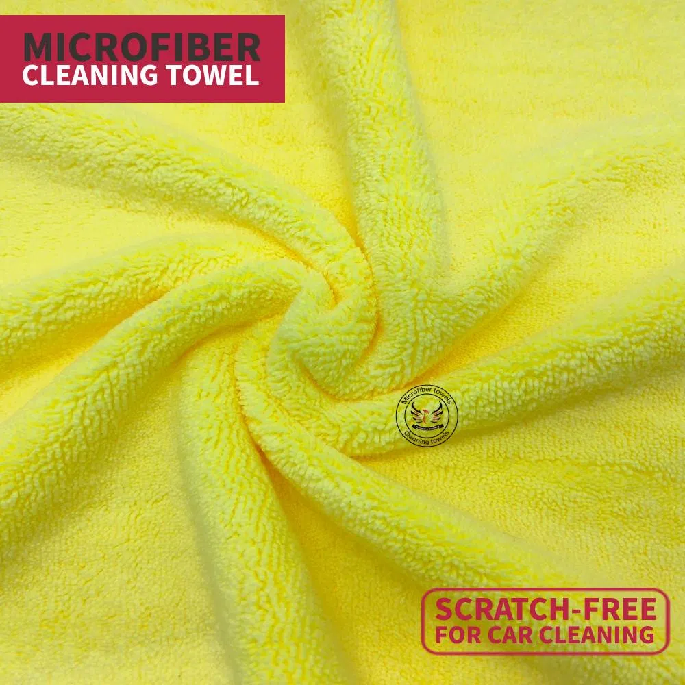 Super Soft Car Ceramic Coating Towel, Made by Durable Microfiber Material, Long-Short Pile, 40X40cm, 400GSM
