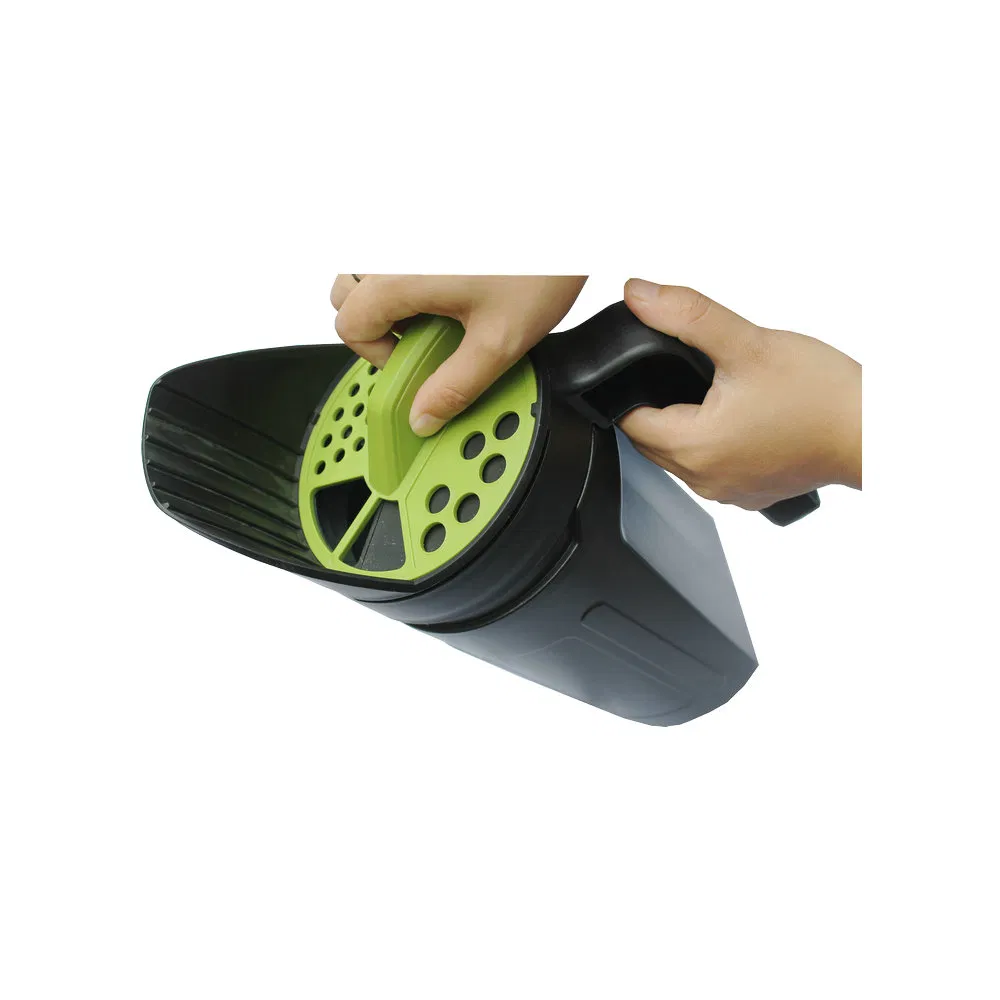 2.5L Ice-Melting Lawn Seed Fertilizer Ergonomic Design Hand-Held Broadcast Spreader
