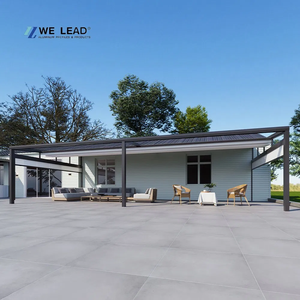 Large Retractable Folding Awning for Patio Use