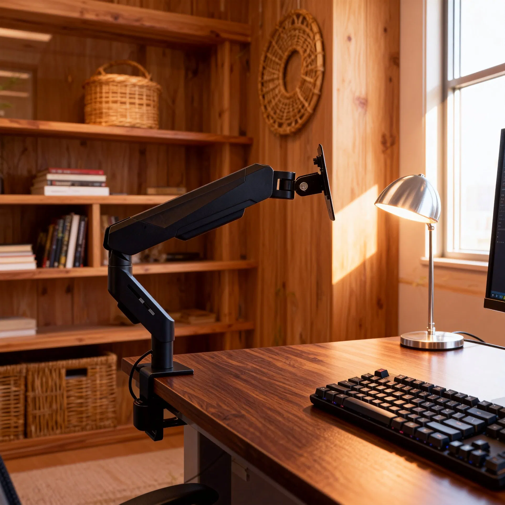 Кронштейн для монитора настольный складной