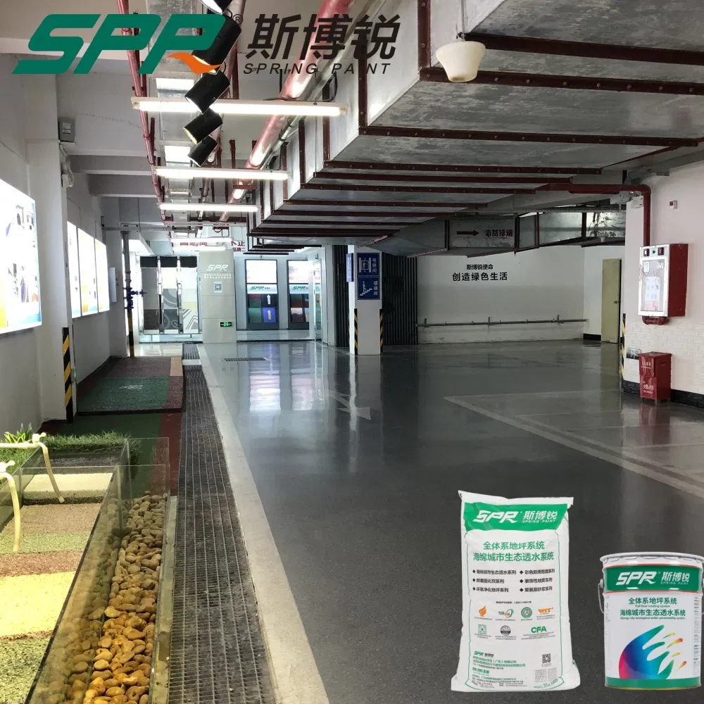Static-Dissipative Polished Floor for Laboratories
