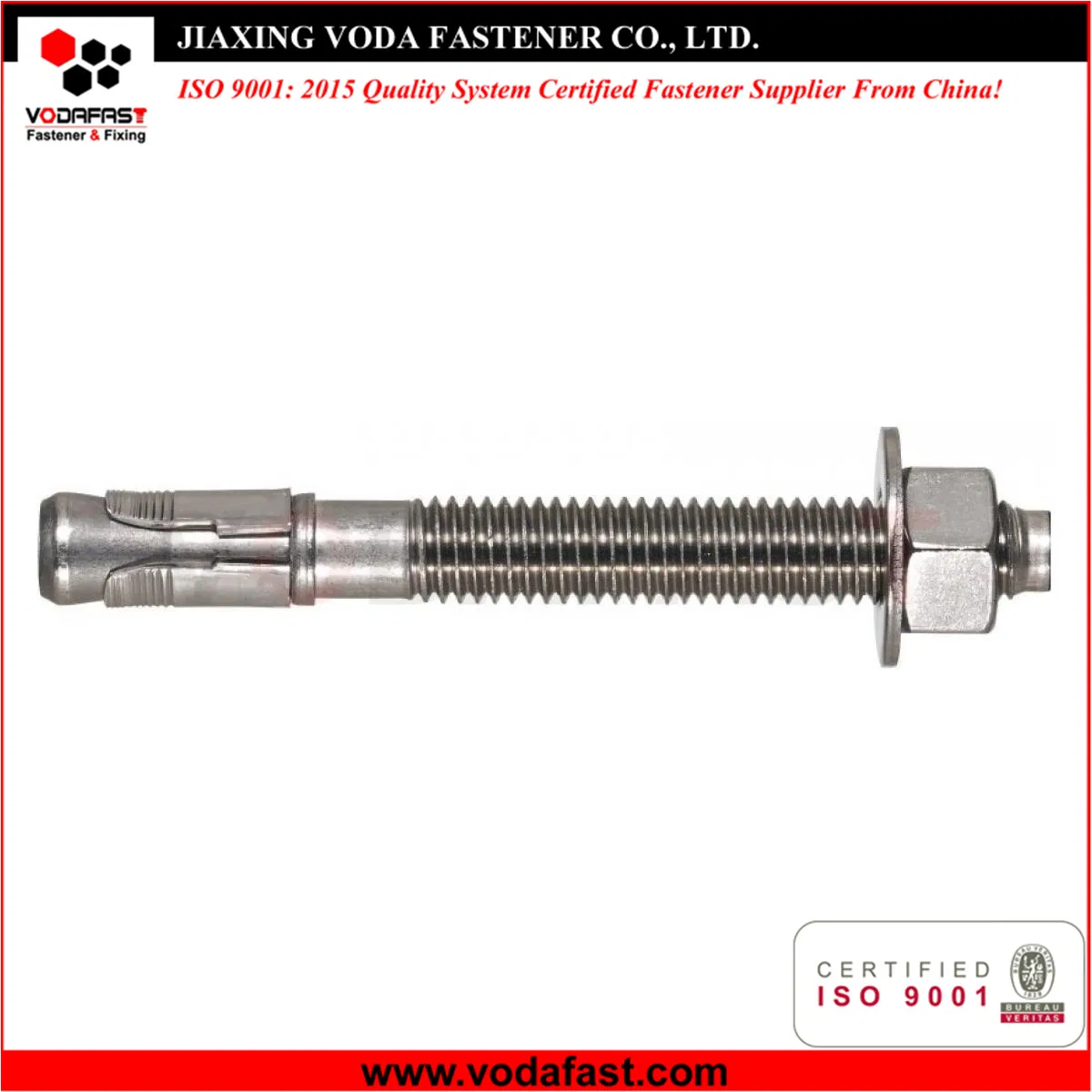 Vodafast Stainless Steel Expansion Wedge Anchor Bolt