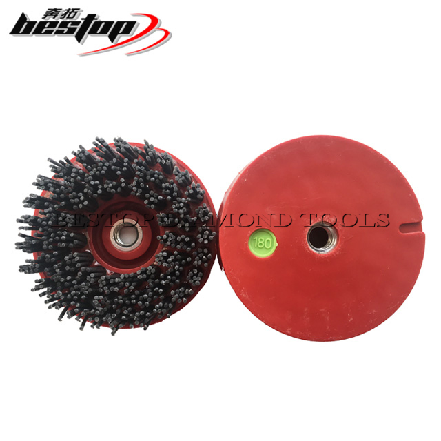 4.5" Silicon Carbide Diamond Abrasive Brush for Granite and Marble