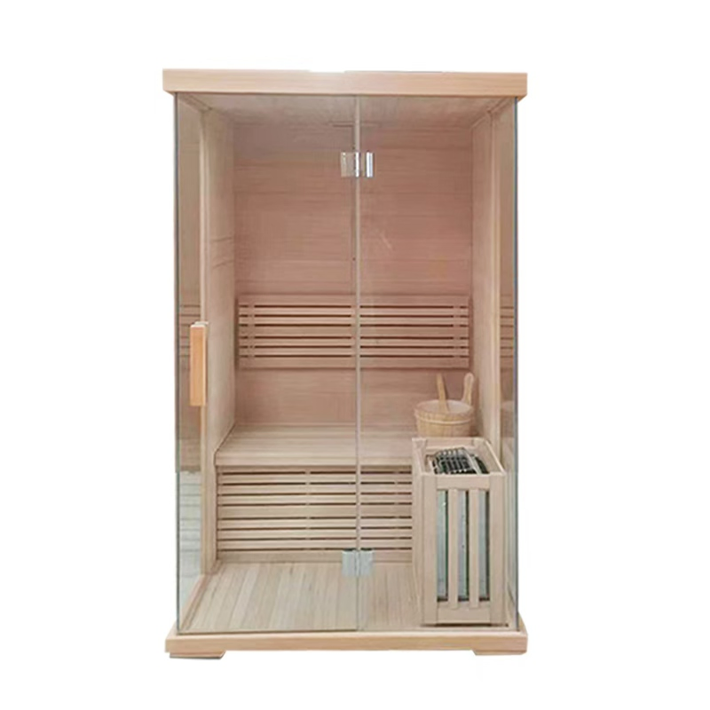 Канадская сауна из хемлока на 2 человек