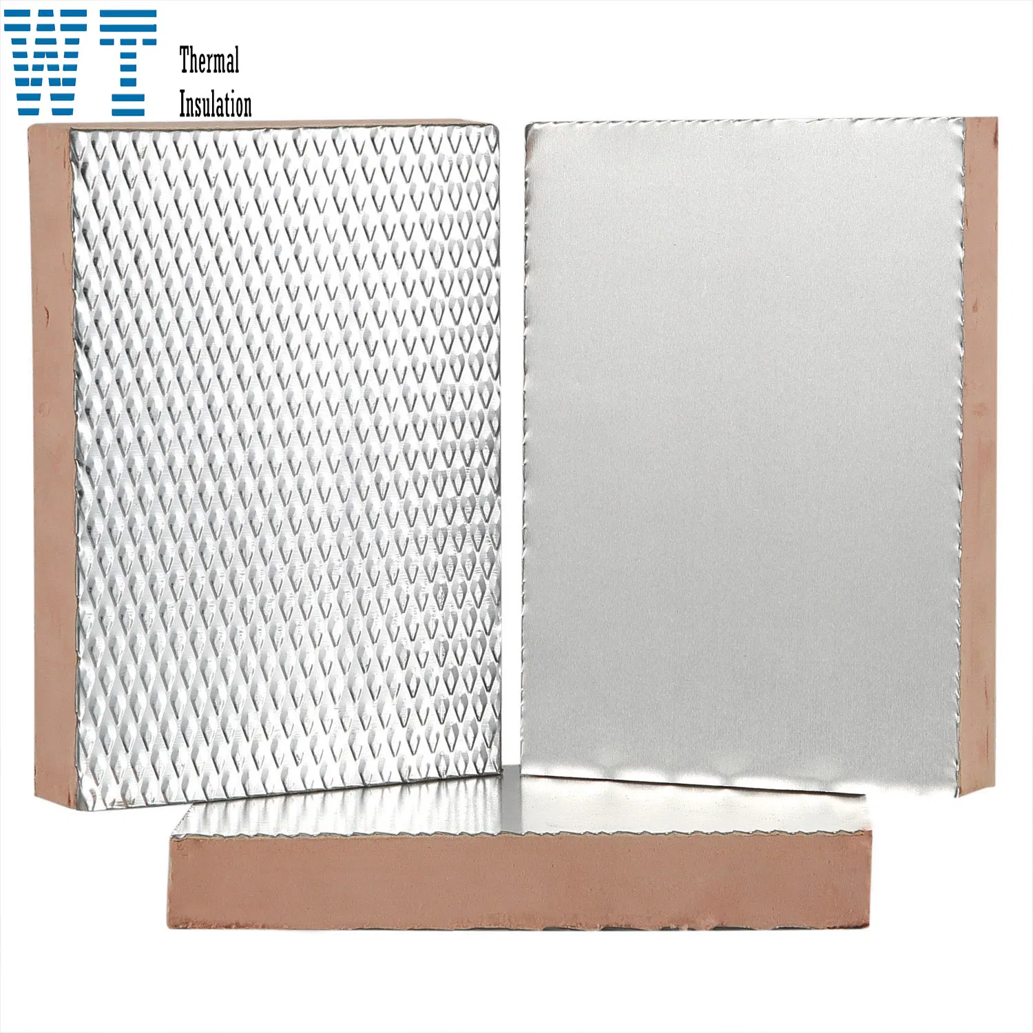 PIR Galvanized Iron Insulation Board / Foam Air Duct Sheet