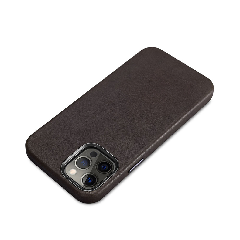 Кожаный чехол для iPhone с беспроводной зарядкой