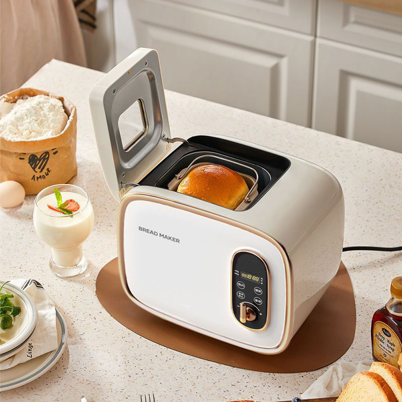 Compact Automatic Mini Breadmaker Bread Machine for Fresh Homemade Bread Maker