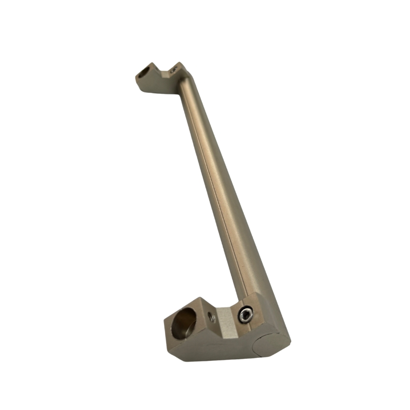 Solid Die Cast Aluminum Handle Matte Black for Interior Glass Door