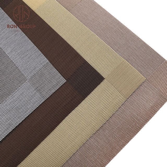 Luxury OEM Heat Resistant Handmade Table Mats for Wedding