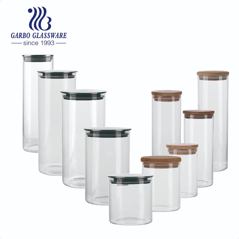 China Supplier New Designs High Borosilicate Glass Jugs with Ball Shape Lid Drinking Glassware