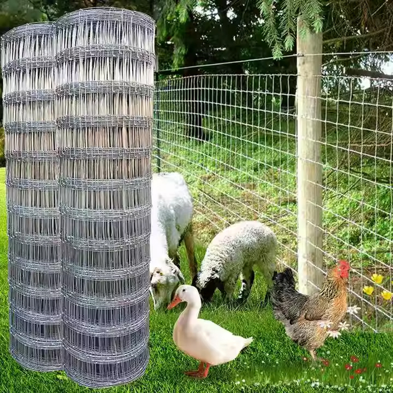Galvanized Livestock Wire Fence Field Fence Netting for Farm