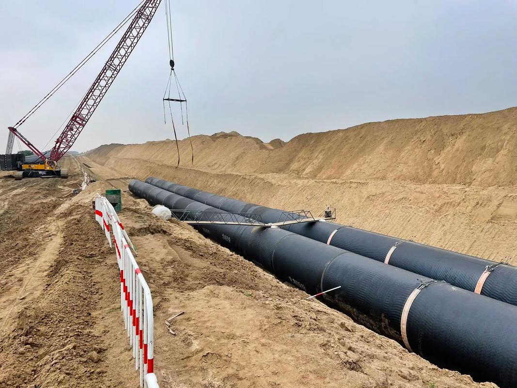 Prestressed Concrete Cylinder (PCCP) , Large Radial Prestressed Joint Spigot End Ring