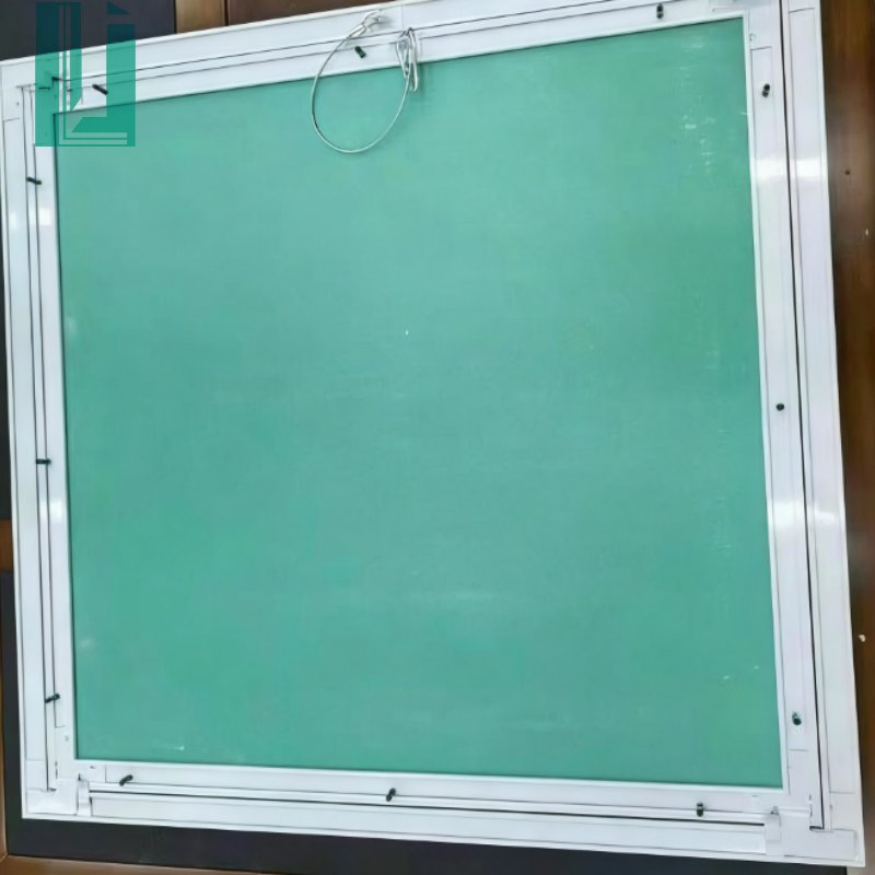 Large Caliber Access Panel Smooth Maintenance for Industrial Pipes HVAC