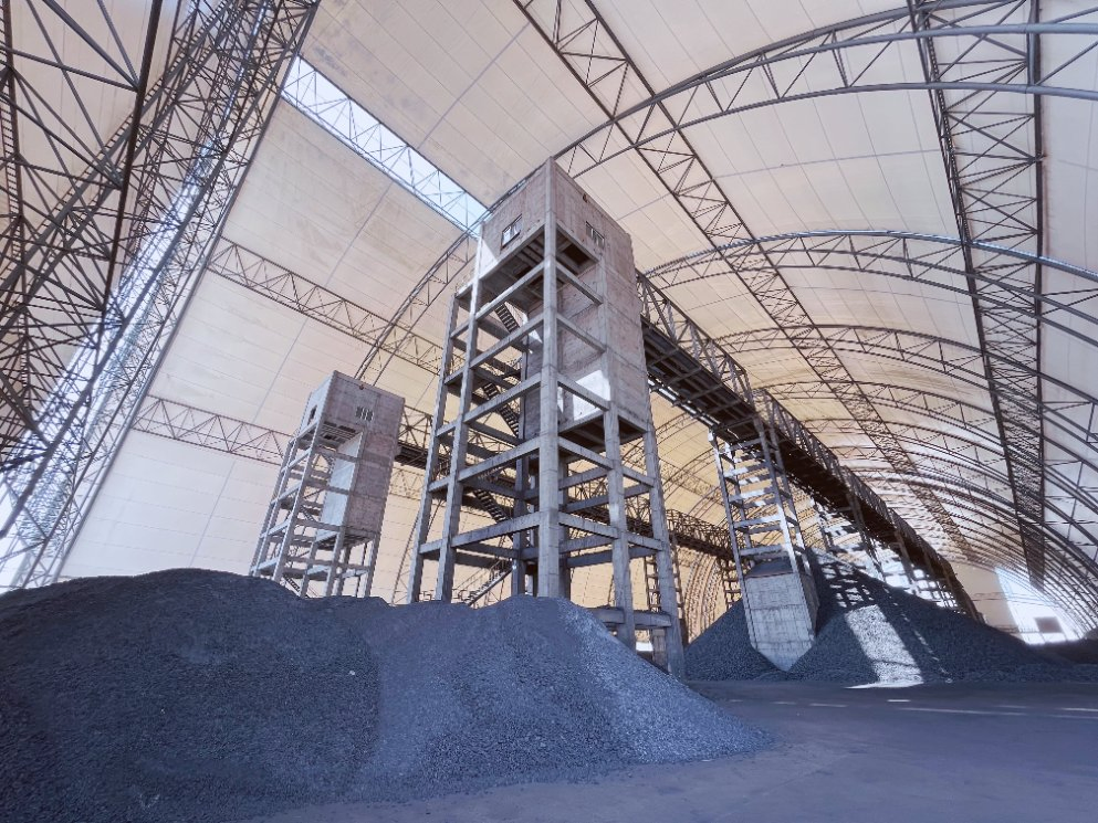 Steel Structures Industrial Profile High Strength Tensile Membrane Durable Fabric Structure