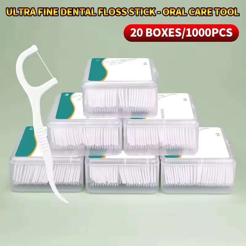 Factory Sells Dental Floss for One-Time Ultra-Fine Tooth Cleaning