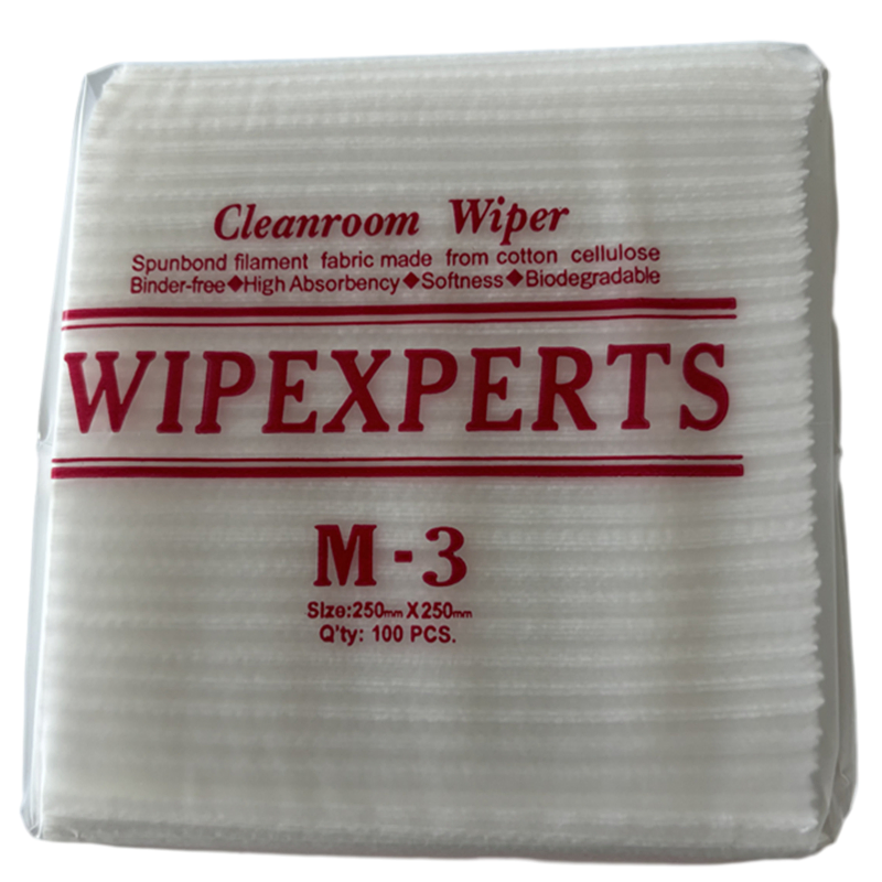 Non-Woven Fabric Cleanroom Wipers for Industrial and Lab Use