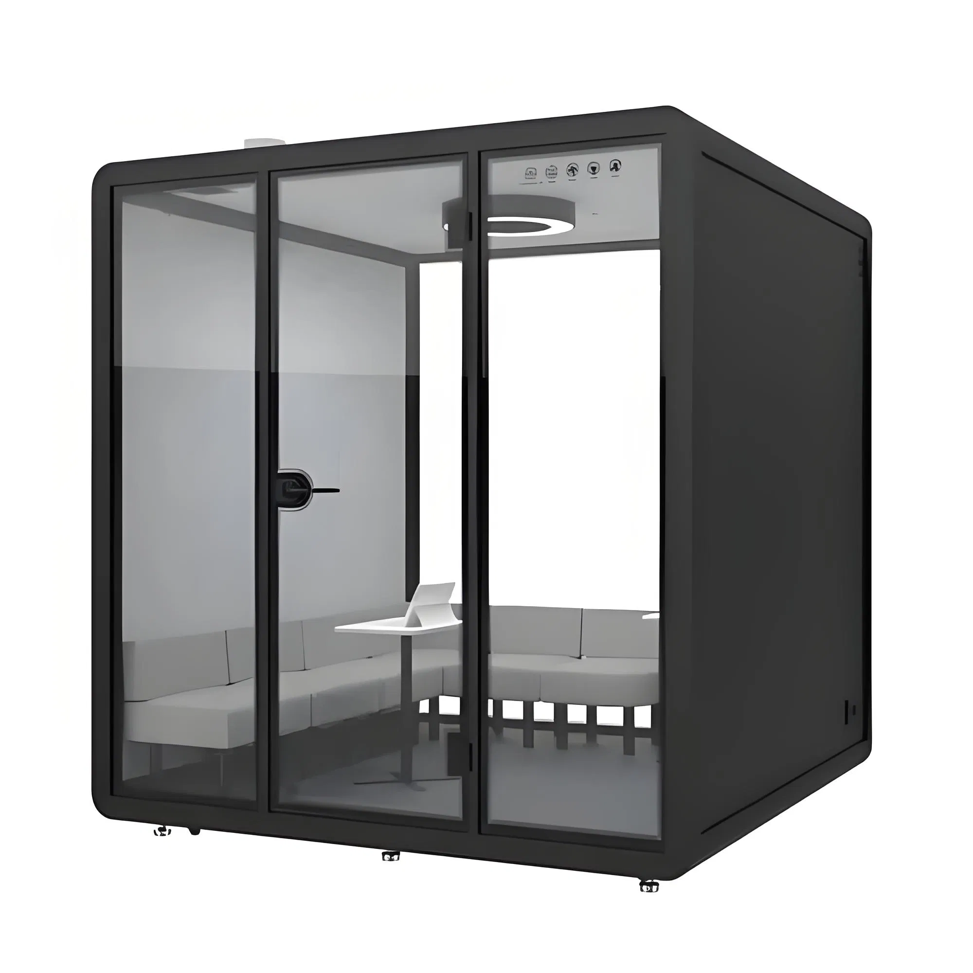 ODM Small Modularity Lounge Karaoke Booth Fashion Soundproof Study Room Apple Cabin