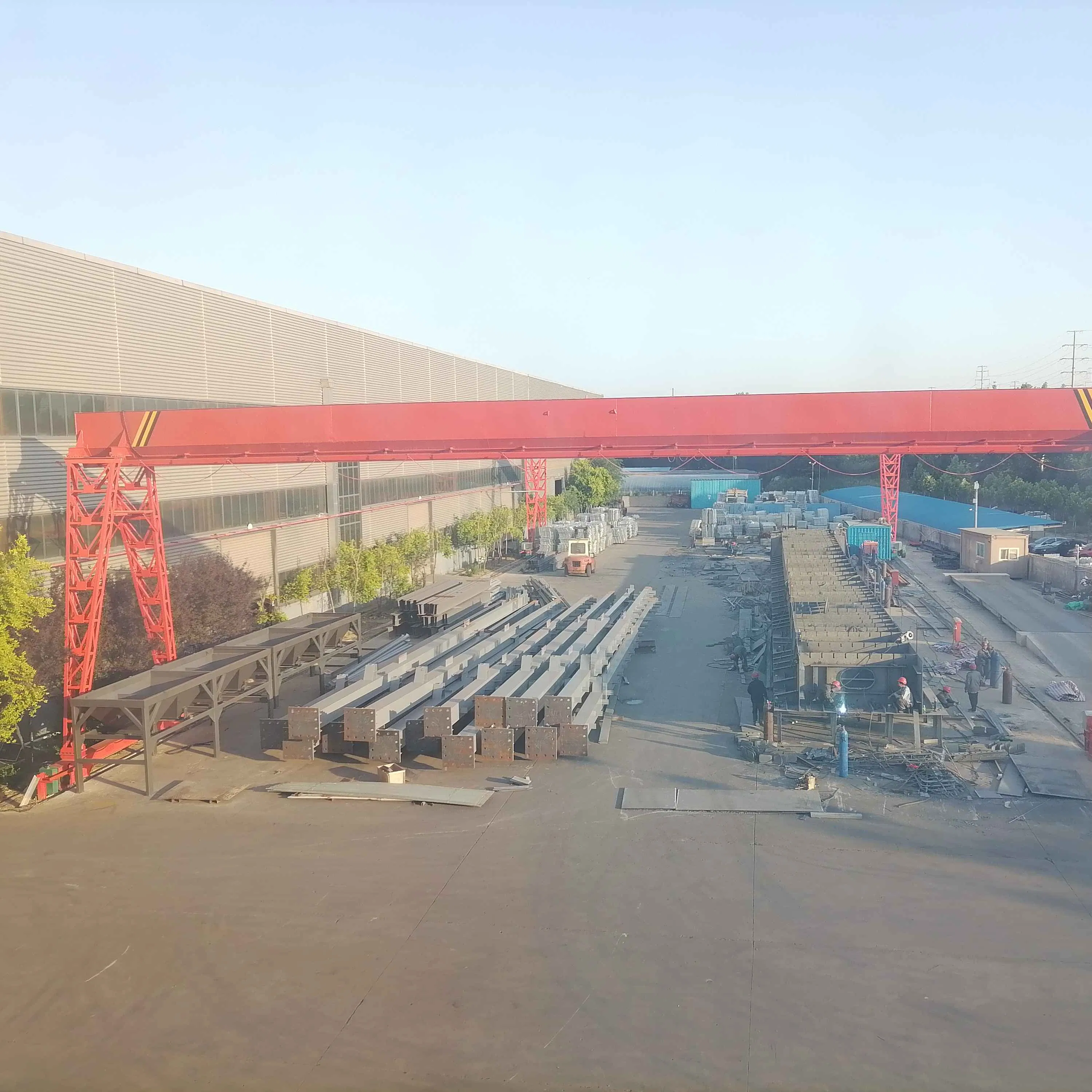 High Quality Steel Structure Construction of Warehouse H Section Beams and Columns