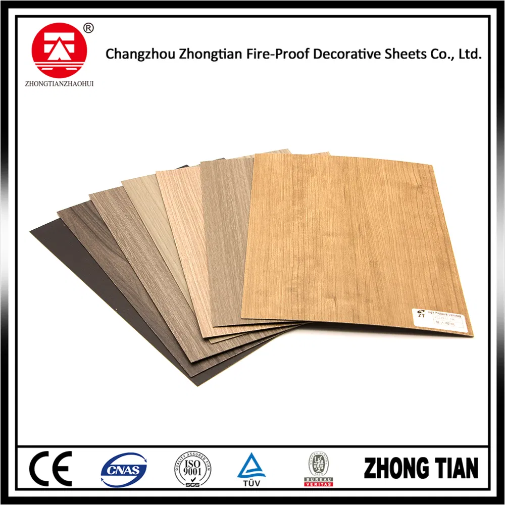 1220X2440mm Phenolic Resin Compact Laminate Board HPL High Pressure Laminate