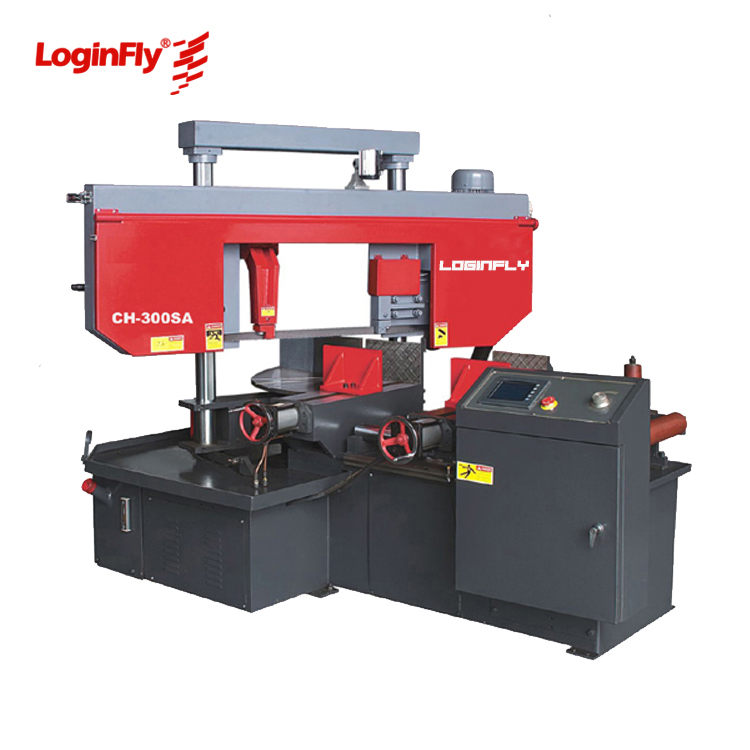 Ленточная пила по металлу автоматическая для прутков