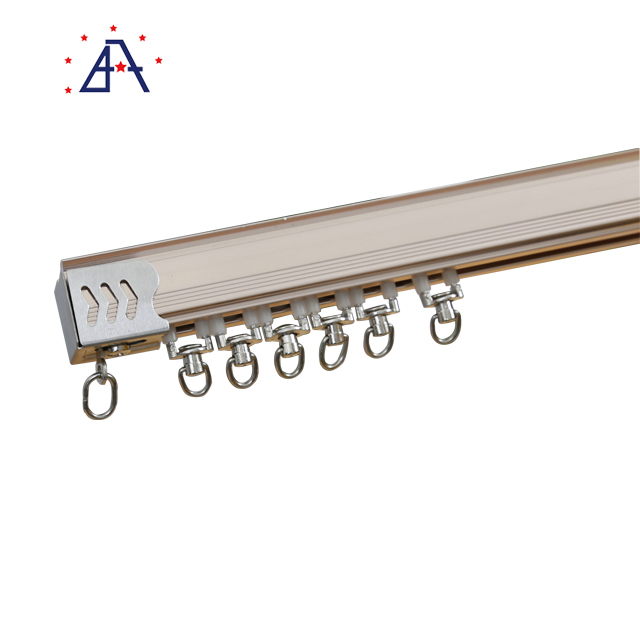 Aluminium Sliding Window Accessories Heavy Curtain Rods and Rails Curtain Track Rod