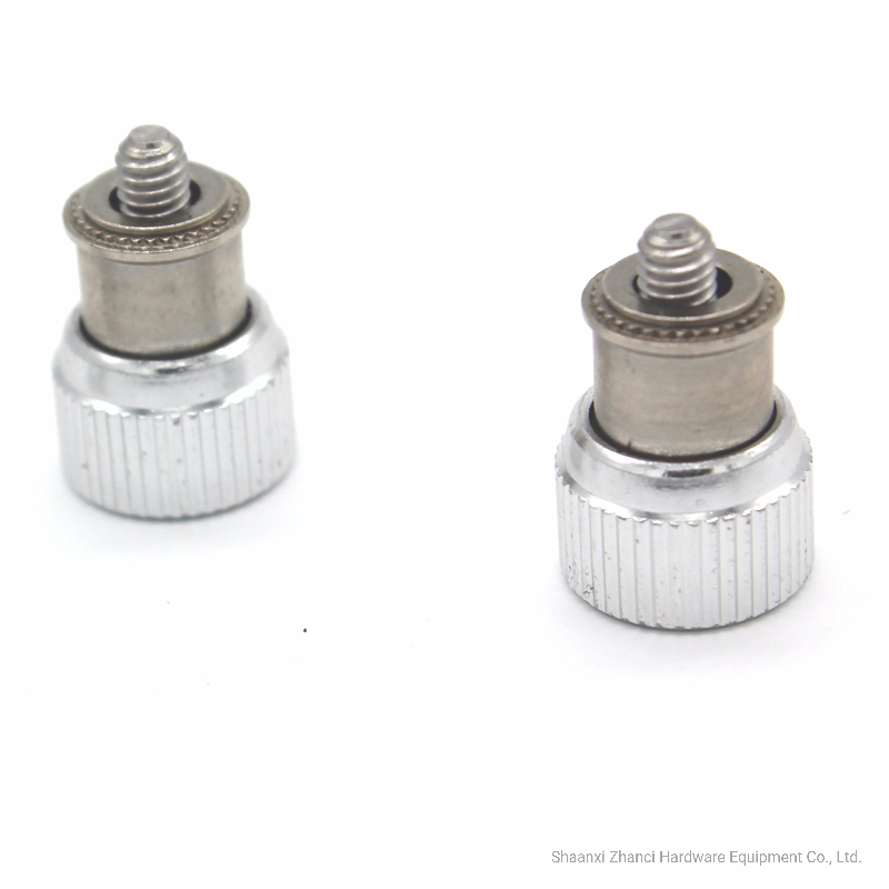 High Precision Twist Lock Fasteners Carbon Steel Captive Spring Screw