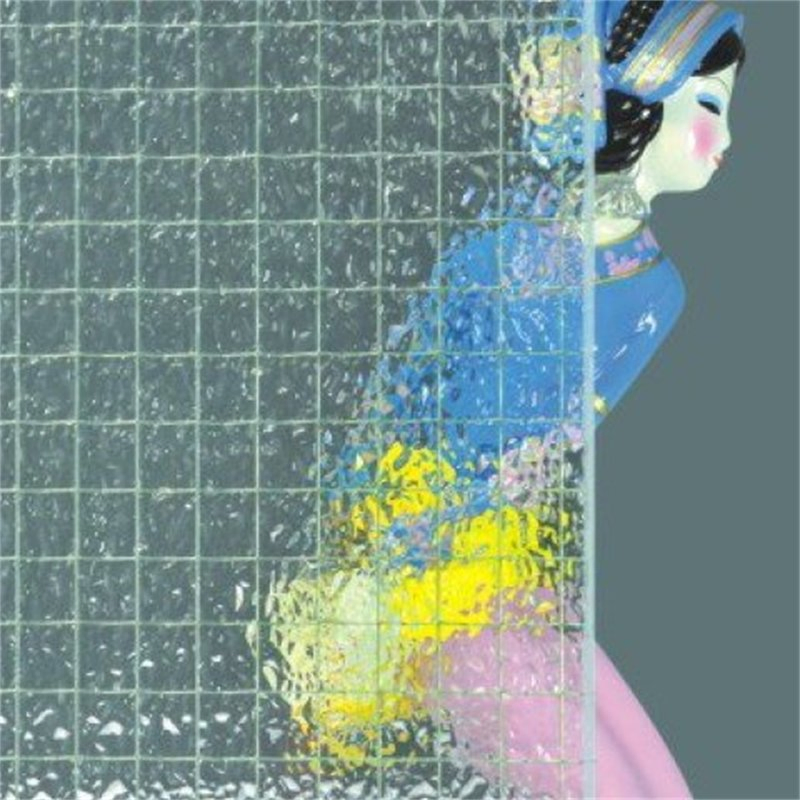 Ggg Clear/Extra Clear/Crystal Clear/Bronze/Pink/Golden/Pink/Blue/Grey Tinted Moru//Flutelite-B Patterned, Figured, Rolled Glass for Interior Decoration