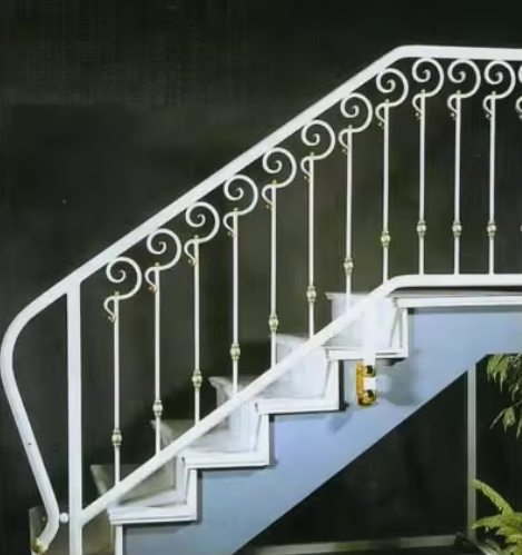 Premium Durable Rust-Proof Wrought Iron Staircase