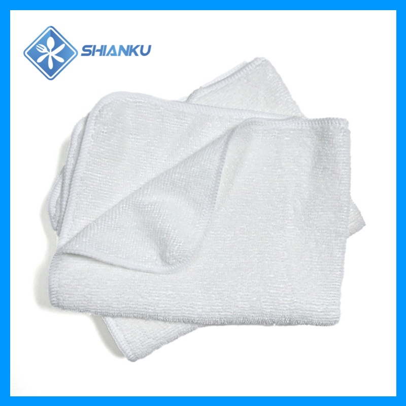 Shianku Industrial Food Grade Lint Free Microfiber Kitchen Car Cleaning Cloths