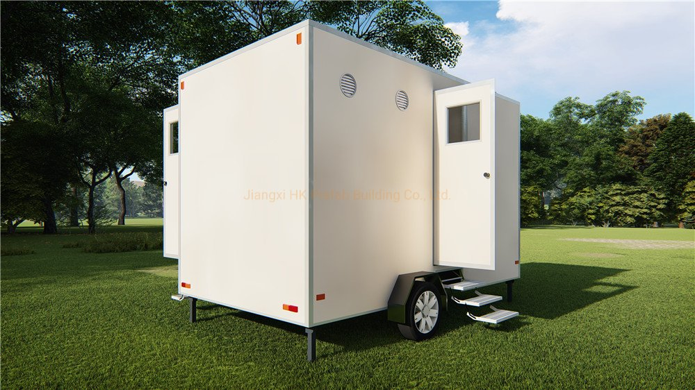 Modular Prefabricated Prefab Fiberglass Container Trailer /Home /House/Caravan.