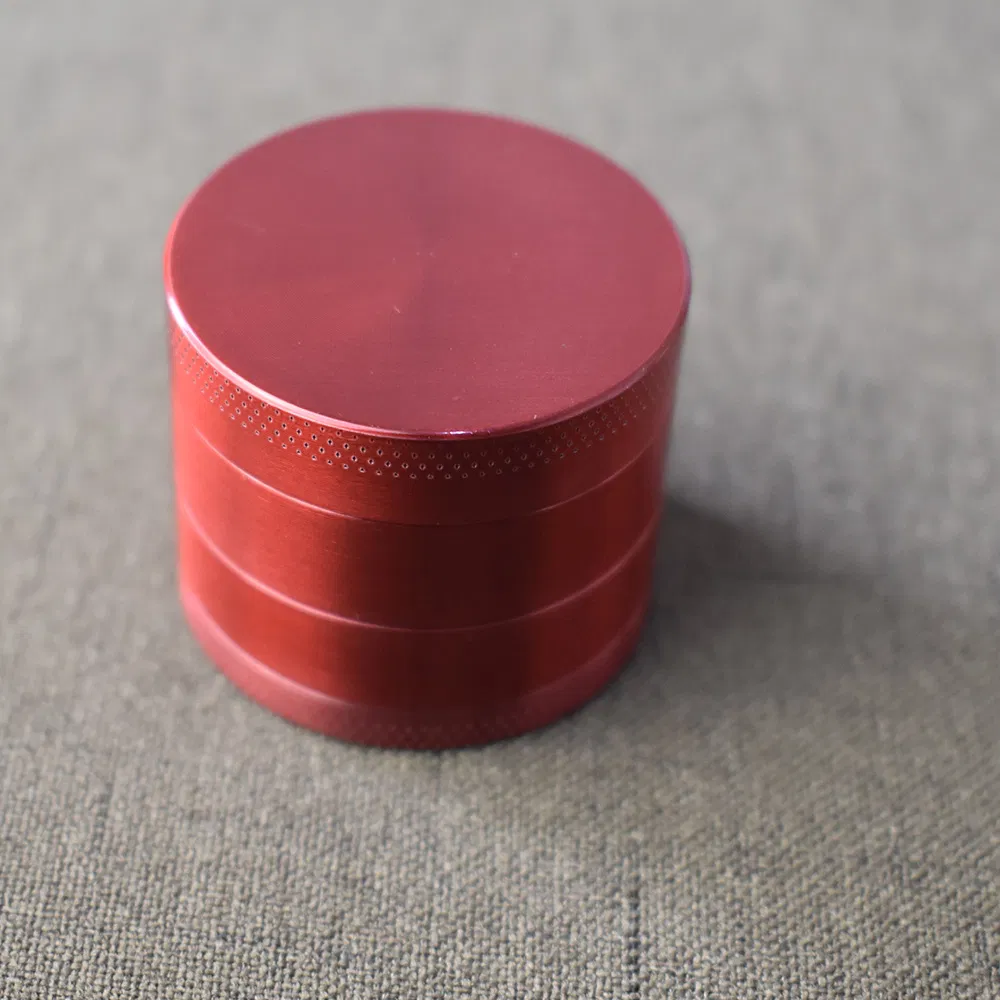 High Quality OEM/ODM 4 Pieces Aluminum Herb Grinder Smoking Accessories Grinder with Custom Logo