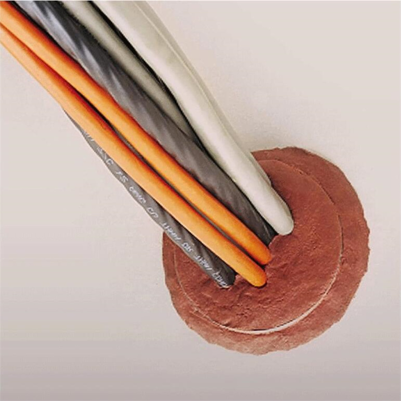 Fire Protection Insulation Intumescent Material High Temperature Mastic Putty Pad for Electrical Box Installation