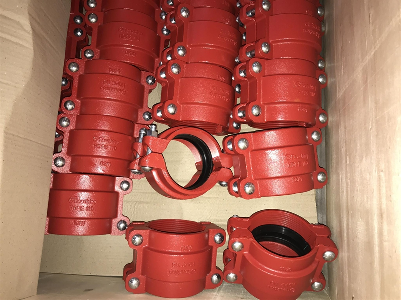FM UL Approved Quick Release Coupling HDPE Pipe Coupling Conncetor