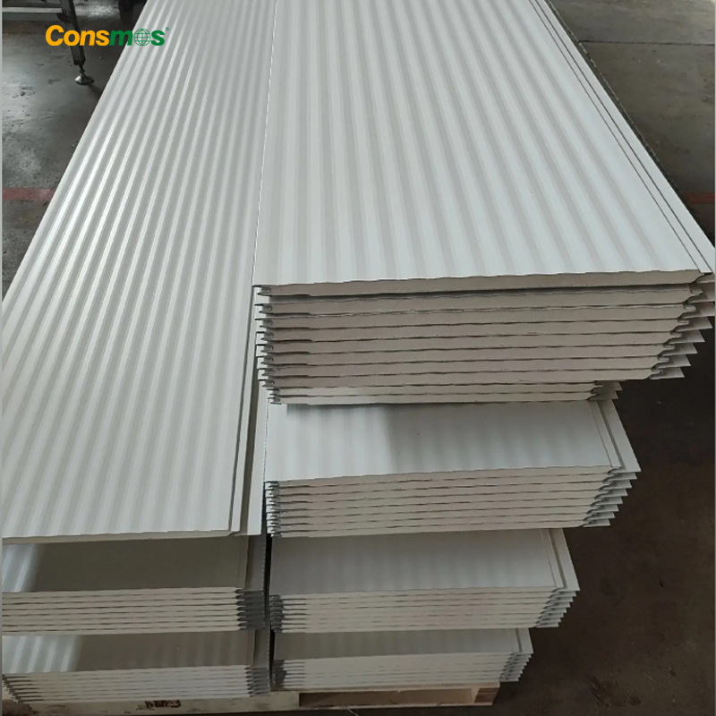 Flame-Retardant EPS Insulation Board PIR Polyurethane Structural Sandwich Panels