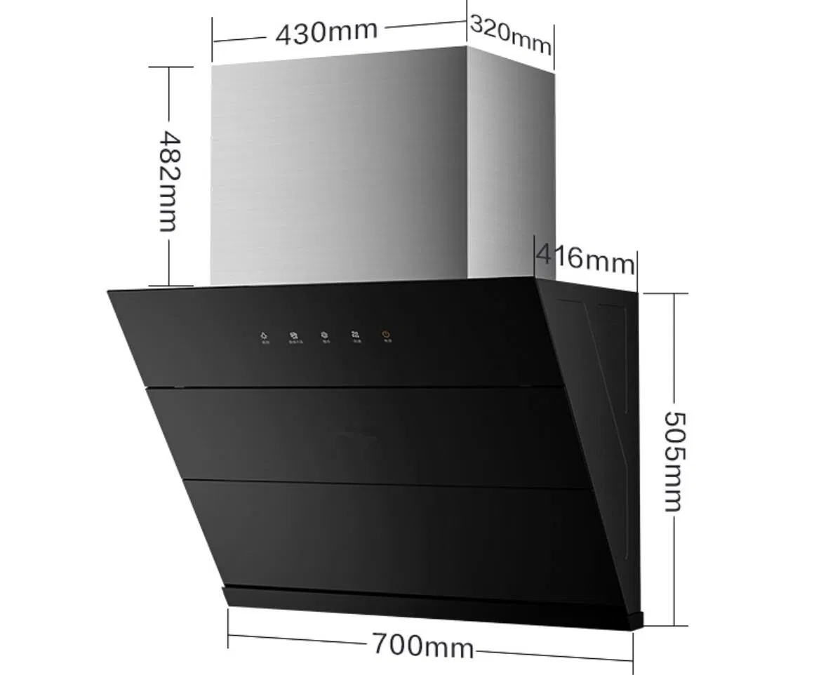 Hot Sales Household Kitchen High-Suction Side-Suction Range Hood