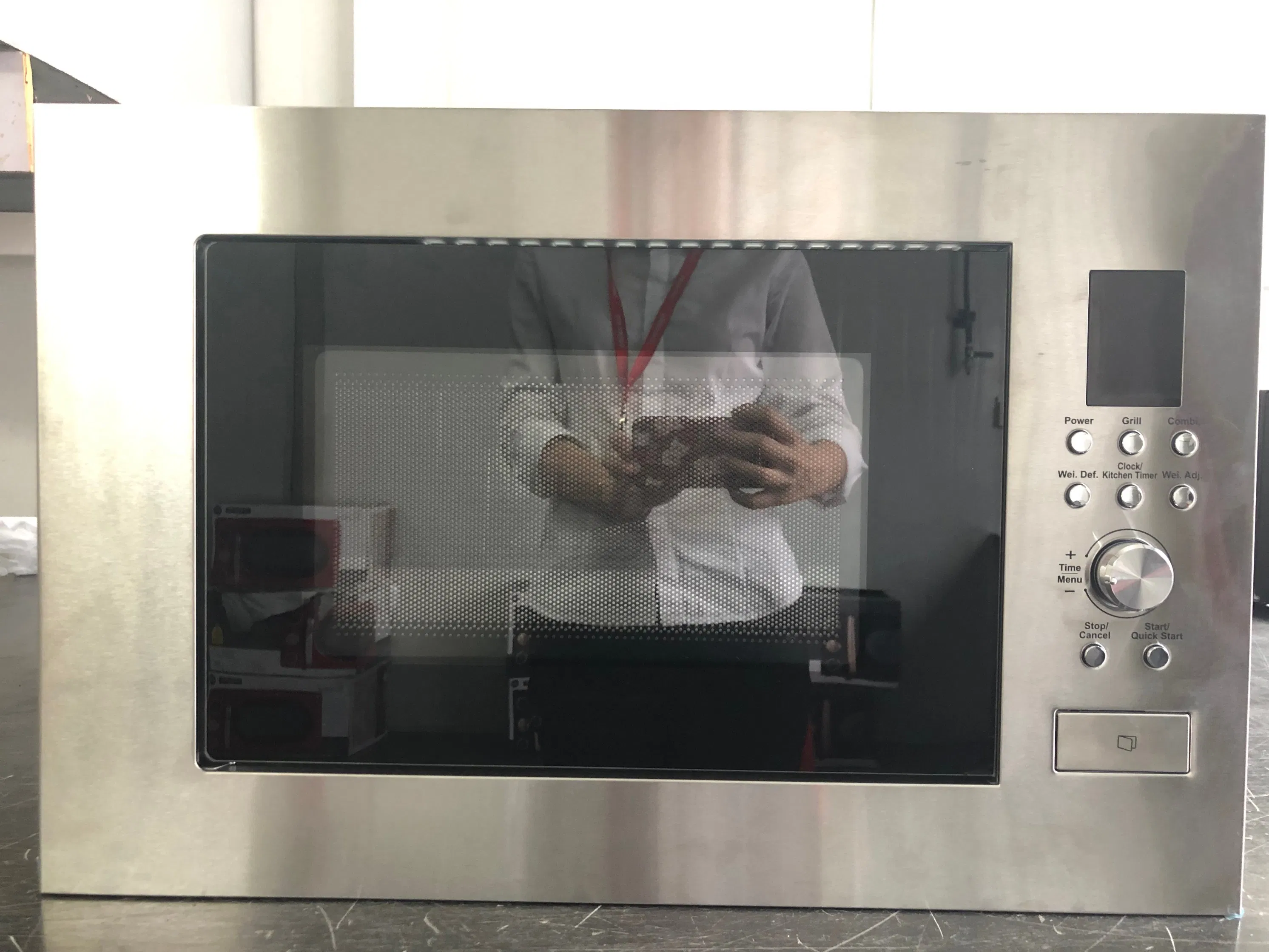 23L Wholesale Built-in Stainless Steel Kitchen Microwave Oven