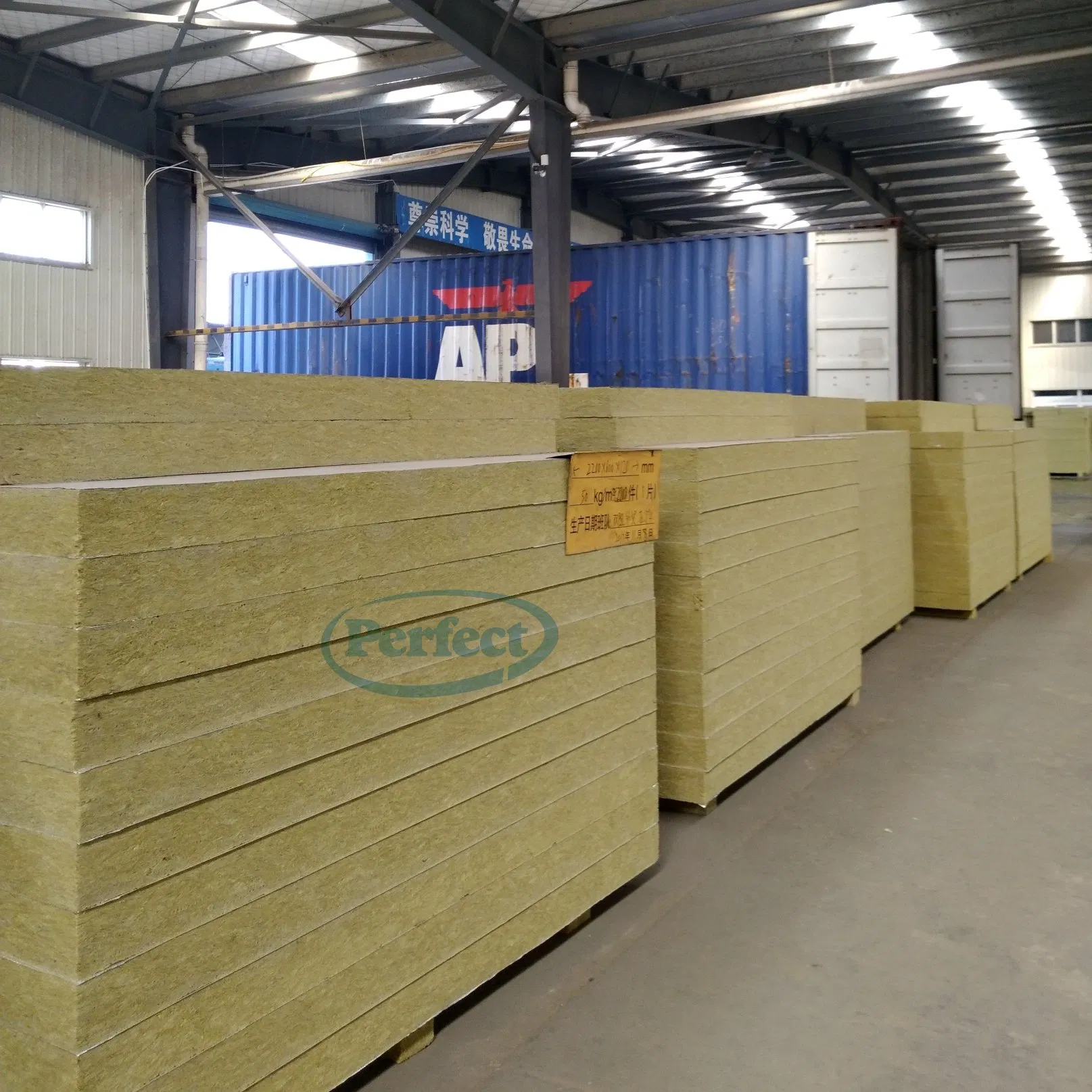 Rock Wool Blanket with Wire Mesh and Aluminum Foil Good Price and Rockwool