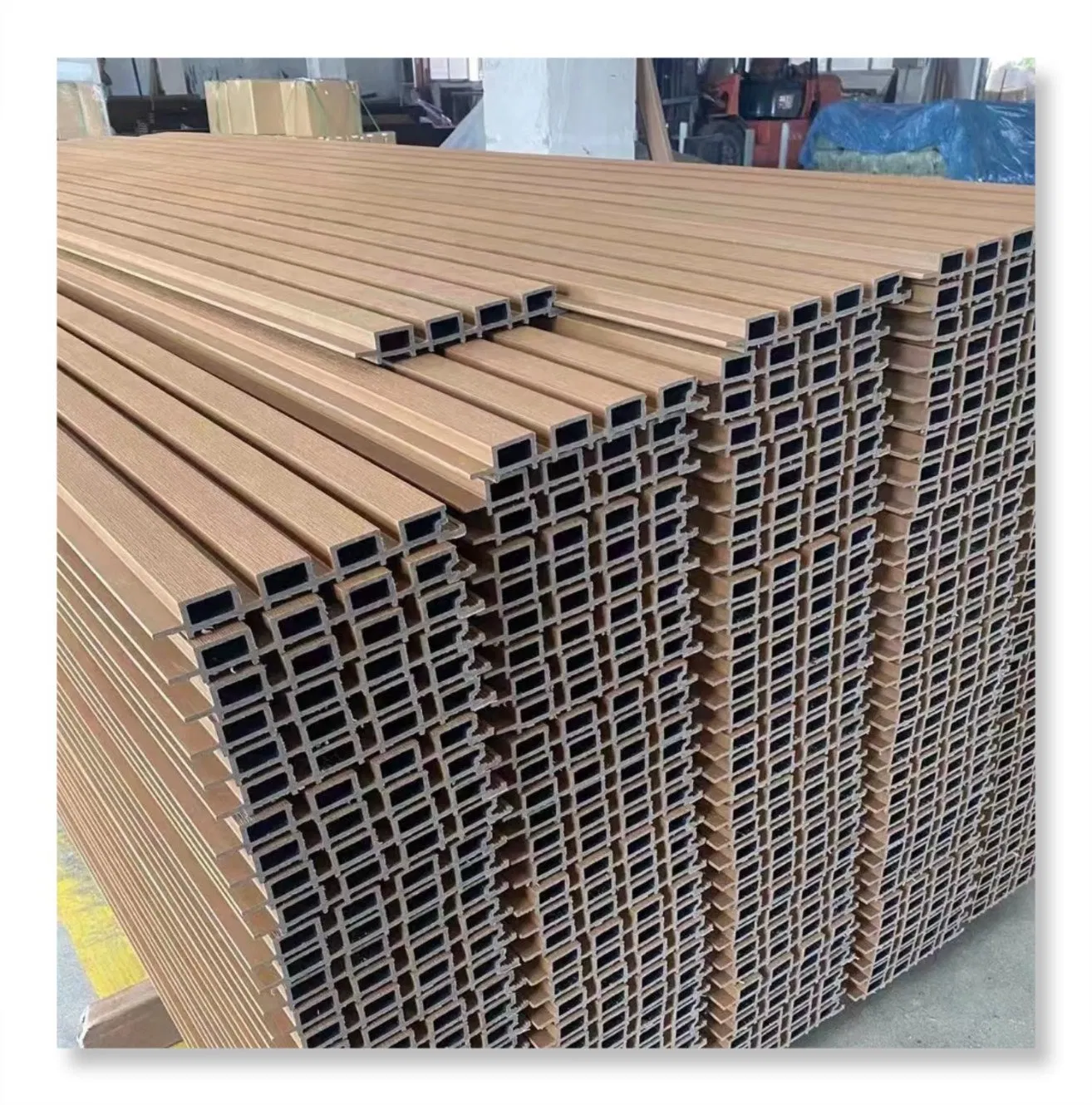 Art 3D Decor Hollow Louver WPC Panel for Interior and Ceiling Decoration