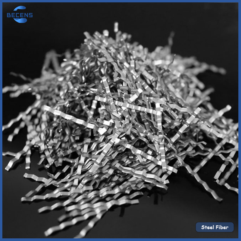 Refractory Building Materials Metallic Steel Fiber Milling Steel Fibers Mill Cut Iron Fiber Metal for Concrete