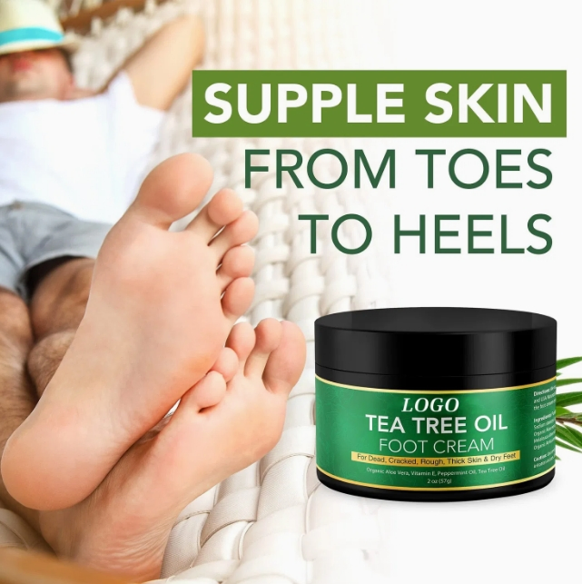 Beauty Cosmetics Skin Care Feet Moisturize and Exfoliate Tea Tree Foot Cream
