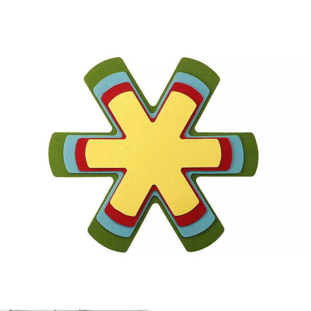 2025 Custom Durable Felt Cooking Pot Pad Hot Sale No-Woven Pan Protector Durable Mats & Pads