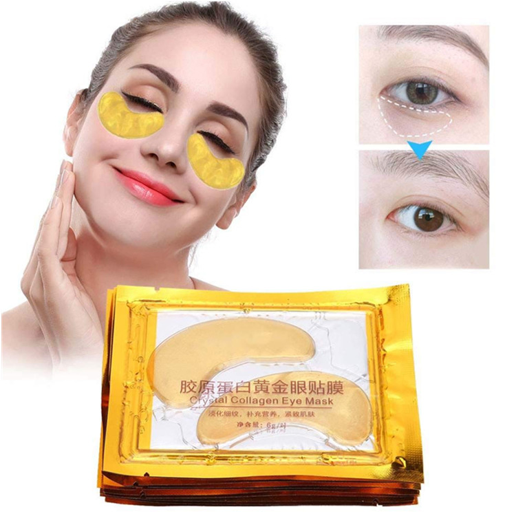 Treatment Facial Skin Firming Collagen 24K Gold Eye Mask