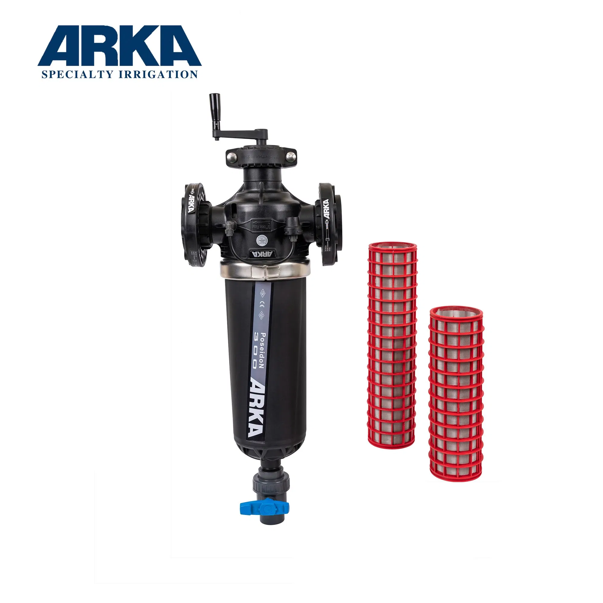 Agricultural Water Treatment Machinery Semi-Auto Hand Cleaning Backwash Screen Filter System