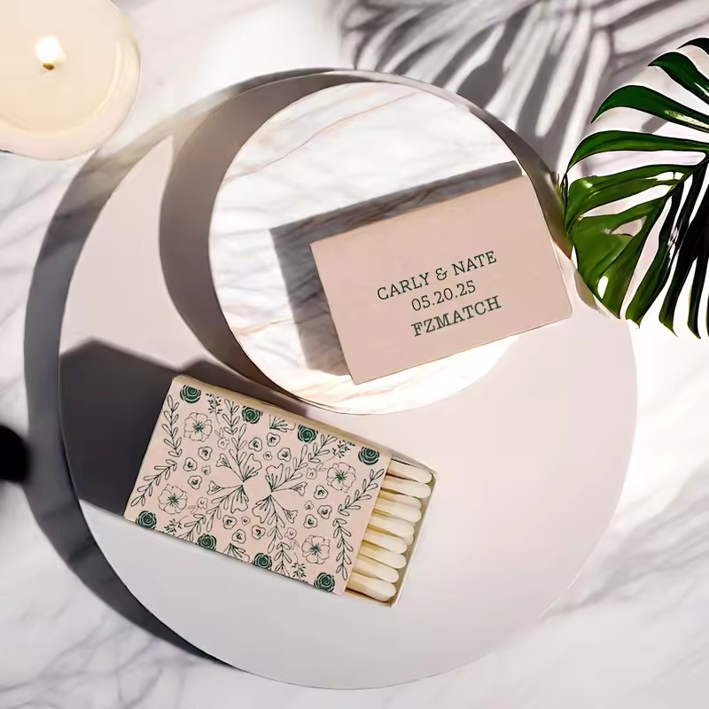 Custom Printed Matchboxes for Safety Wooden Matches - Wholesale