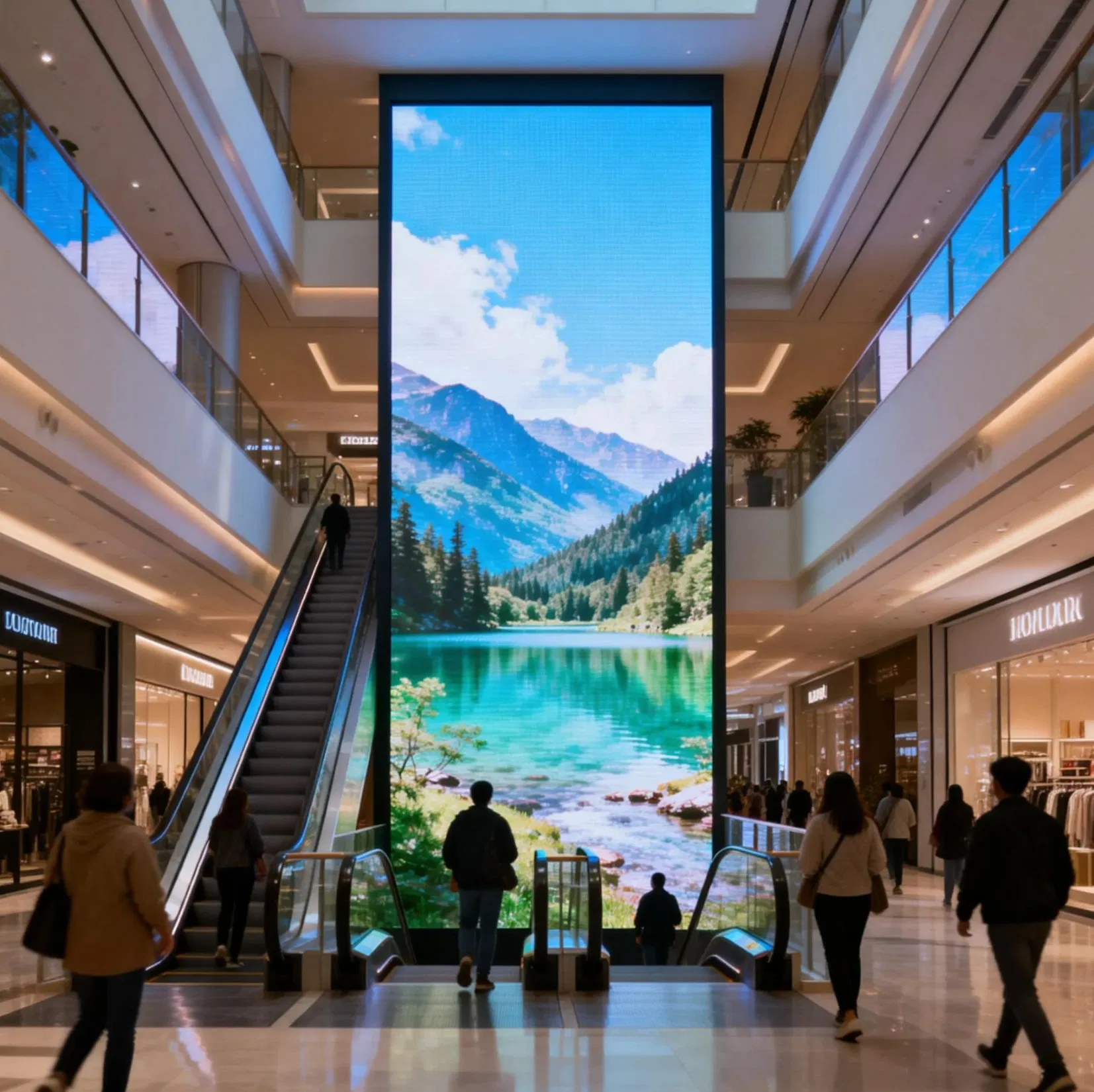 Ultra HD High Refresh Energy Efficient Front Maintenance Die-Cast Aluminum Indoor LED Display Screen for Commercial Advertising and Video Presentation