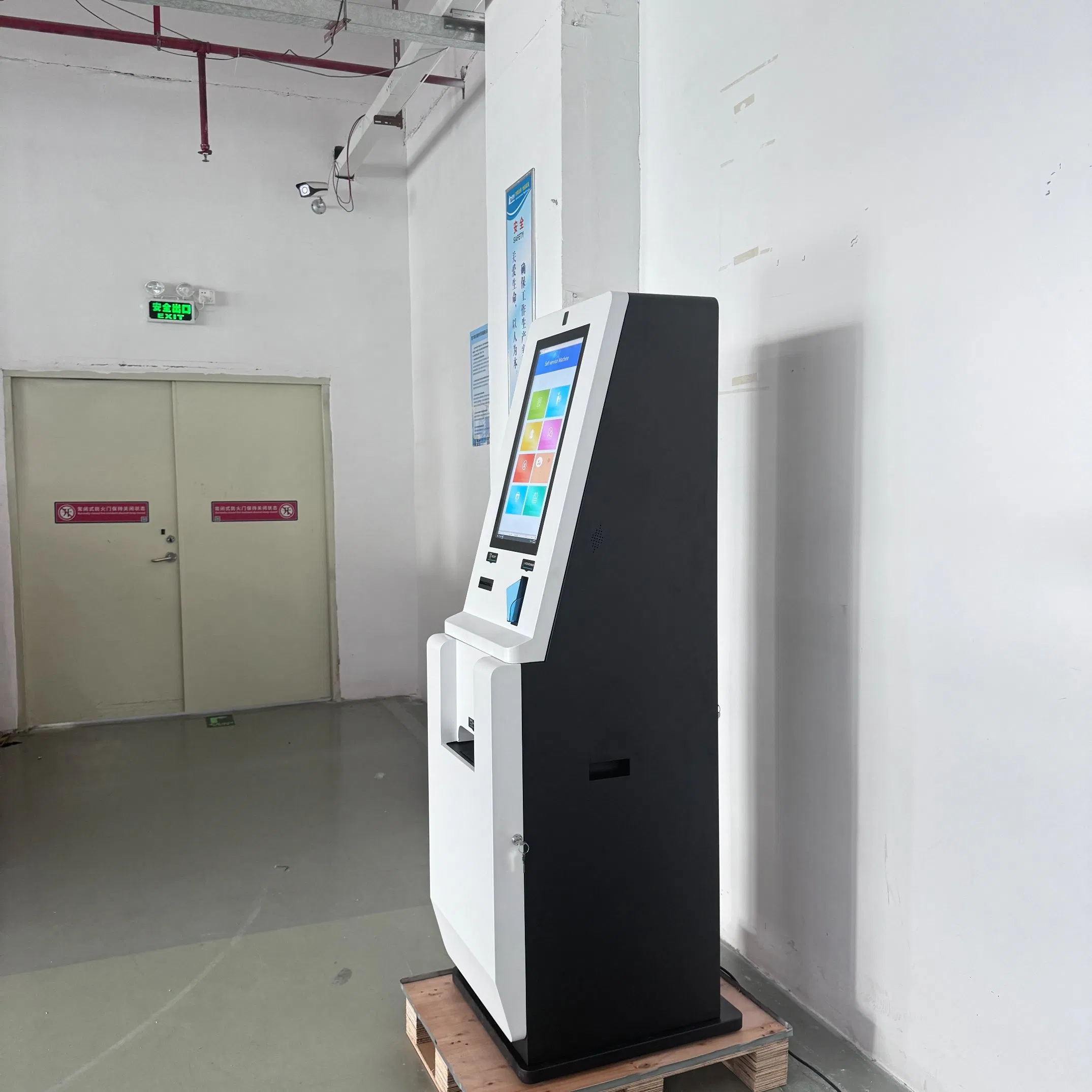 OEM ODM Touch Screen Kiosk Document Scanning Copying and Printing Kiosk Self Service Payment Kiosk for Banking Service Center