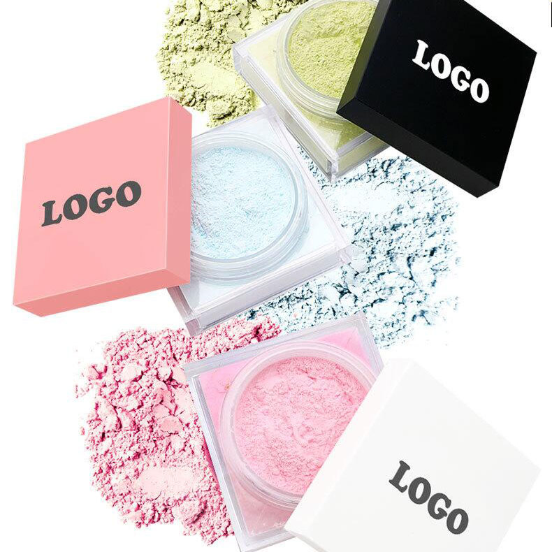 Private Label Makeup Oil Control Makeup Face Setting Loose Powder
