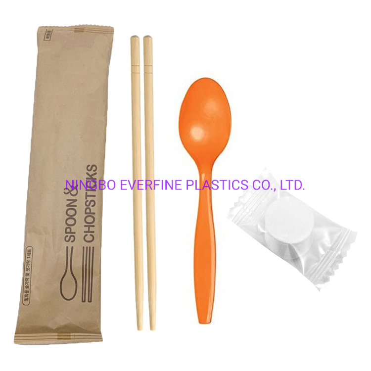 PP Disposable Plastic Sturdy Teaspoon, Wrapped Teaspoon, Ultra Strong