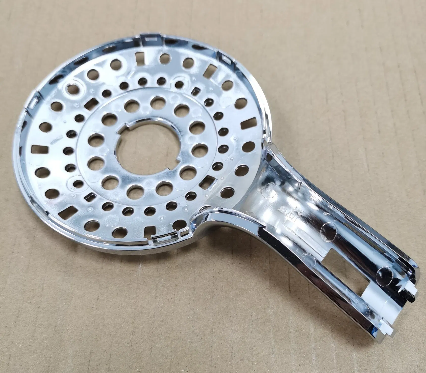 Shower Head Body Sanitary Ware in ABS Plated Chrome Finish