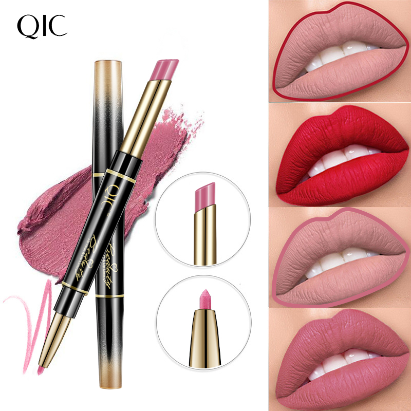 Custom Logo Retractable Vegan Scent Creamy Brown Nude Lip Liner Private Label Lipliner